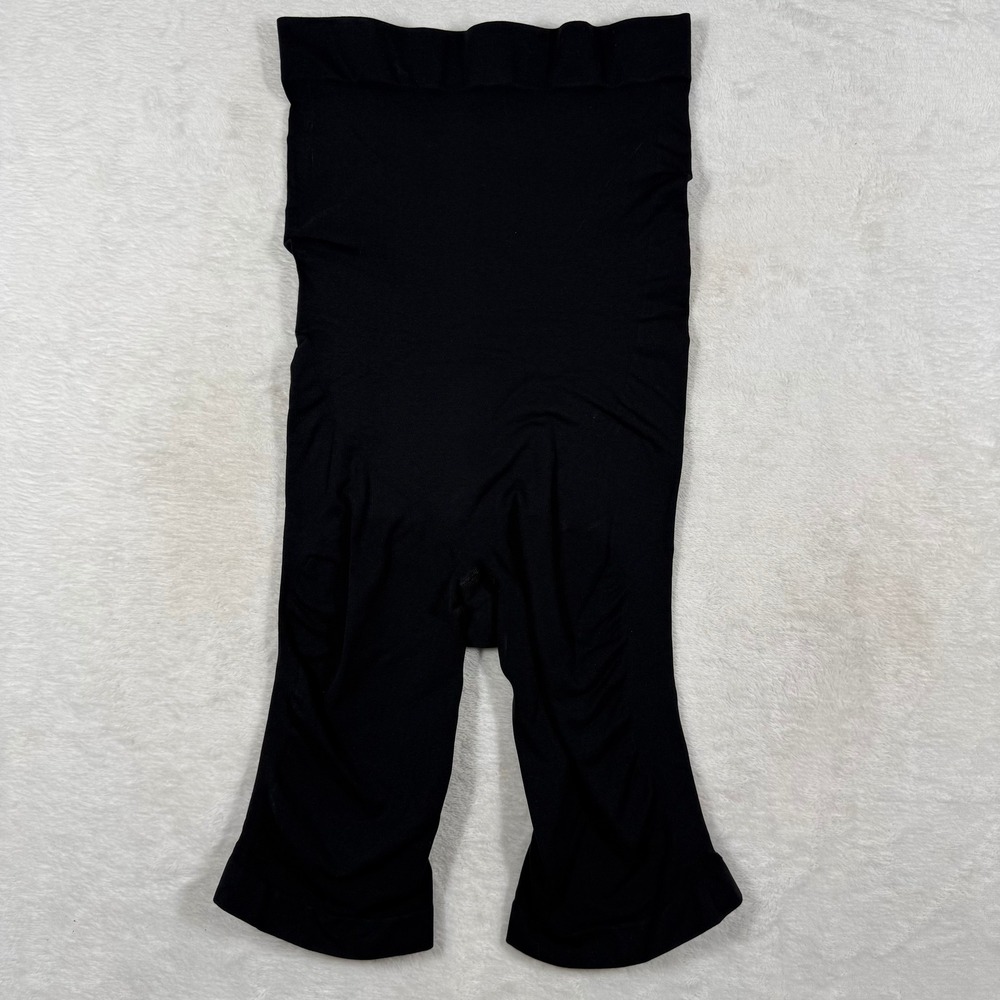 Aritzia Seamless High Waisted Mid Thigh Shaper Shorts Black XL 124304